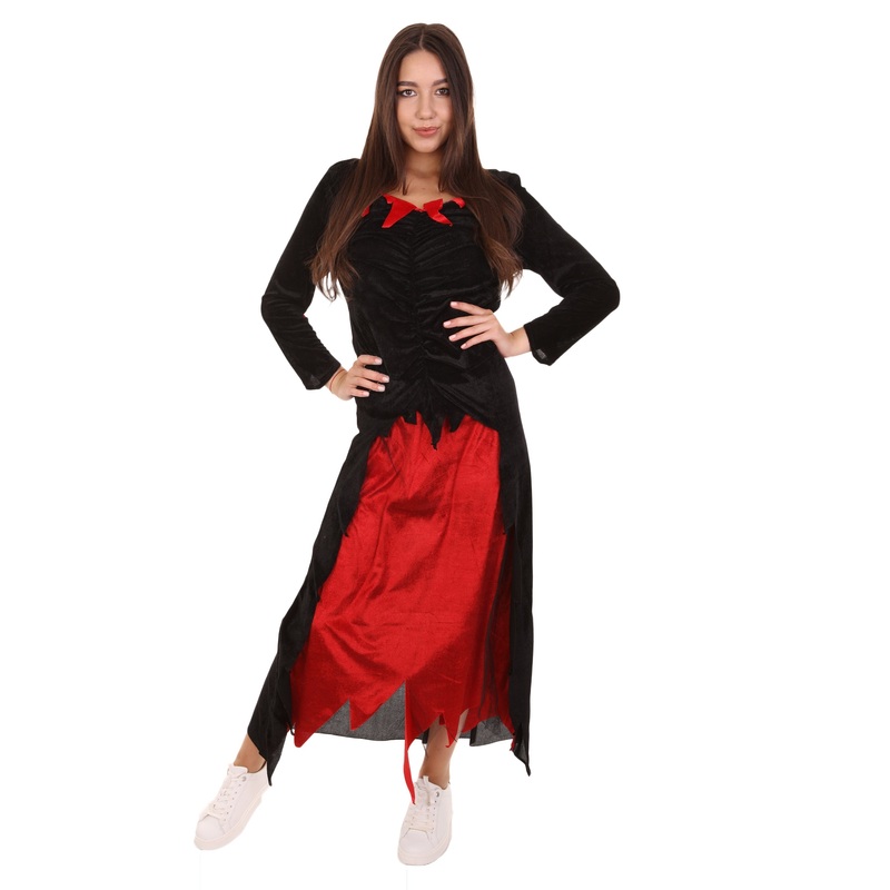 Women's Fantasia Vampire Costume | Black Halloween Costume