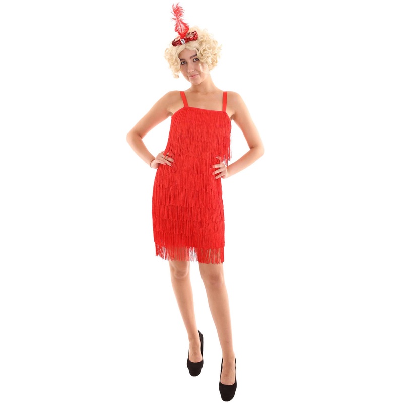 Women's Flapper Costume | Red Halloween Costume