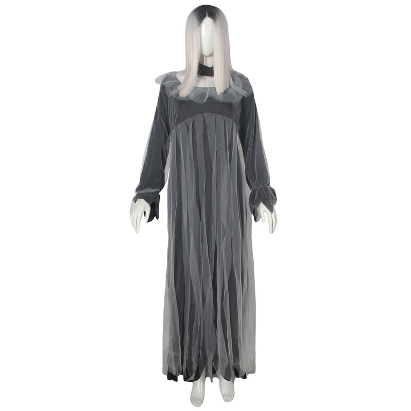Women's Zombie Mary Costume | Grey Halloween Costume
