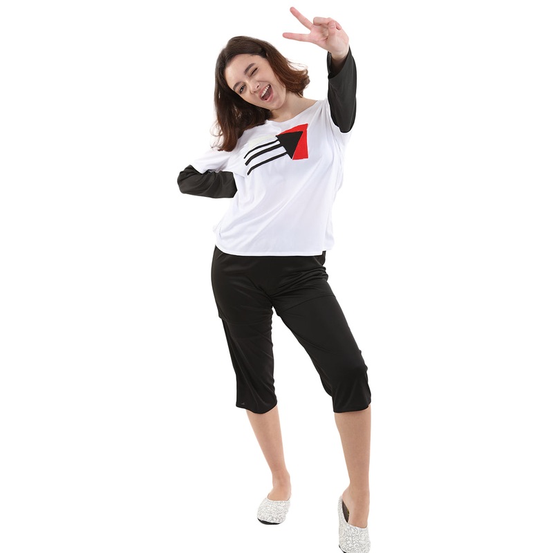 Women's Gaming Fancy Costume | Black & White Fancy Costume