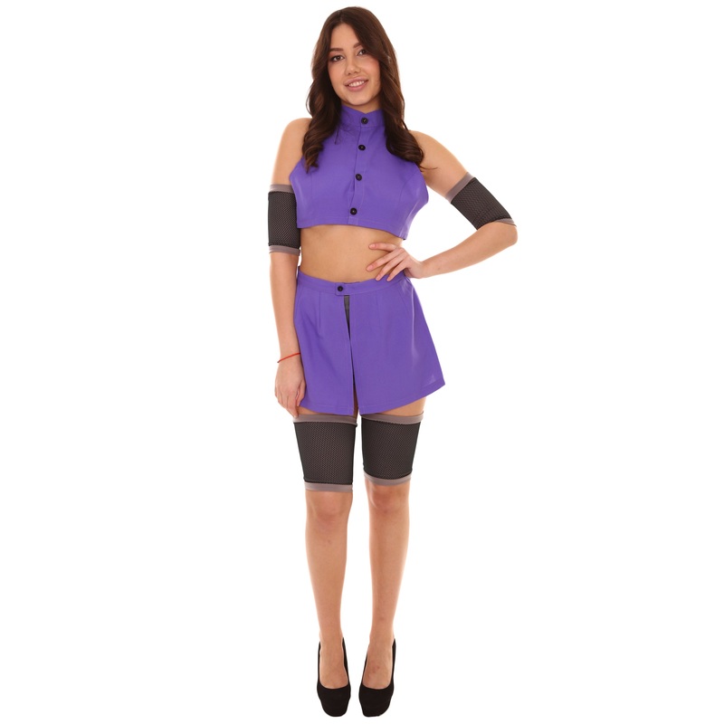 Women's Ninja Costume | Blue & Black Fancy Costume