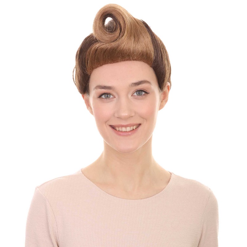 Womens TV Adult Wig | Brown TV/Movie Wigs | Premium Breathable Capless Cap