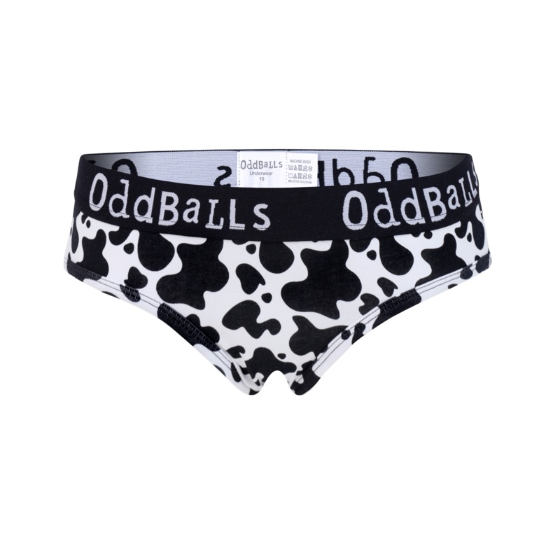 Fat Cow - Ladies Briefs|Size 6|Size 8|Size 10|Size 12|Size 14|Size 16|Size 18|Size 20