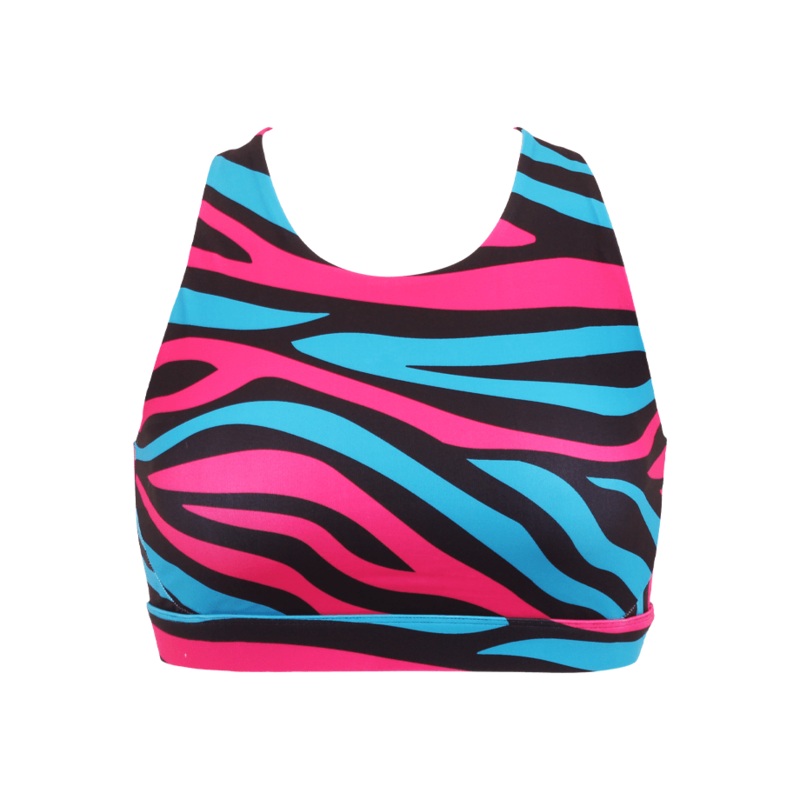 Zebra - Sports Bra|XS|Small|Medium|Large|XL|2XL|3XL