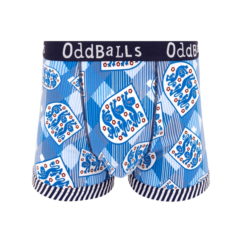 ENGLAND FA Retro - Mens Cotton Boxer Shorts