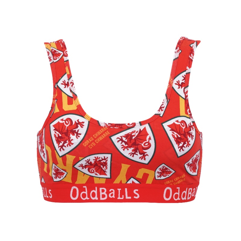 FA Wales Red - Ladies Bralette