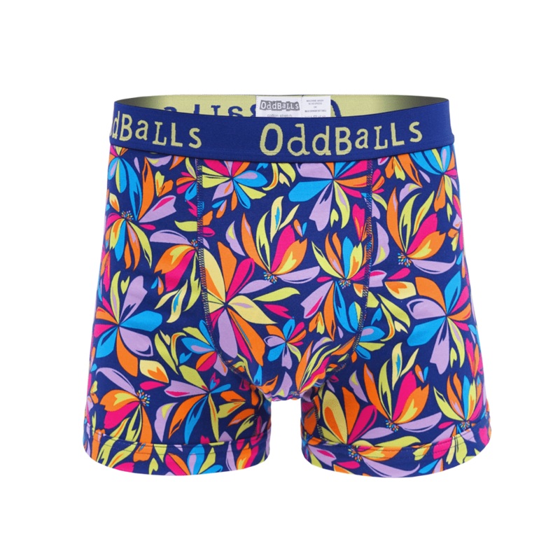 Flower Power - Mens Cotton Boxer Shorts
