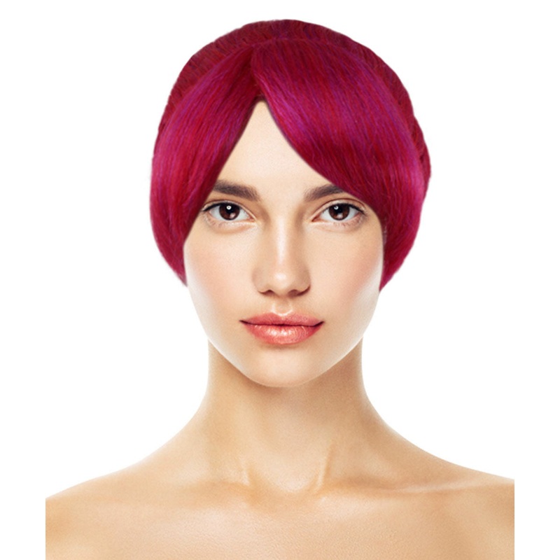 Womens Online Game Wig | Pink Video Game Wigs | Premium Breathable Capless Cap