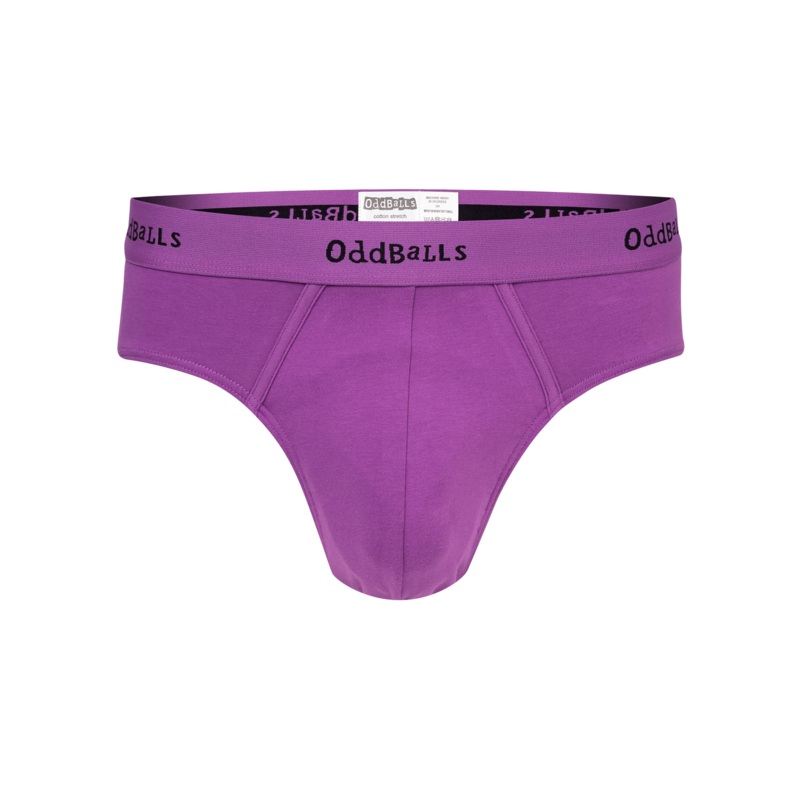 Purple & Black - Mens Briefs|XXS|XS|Small|Medium|Large|XL|2XL|3XL