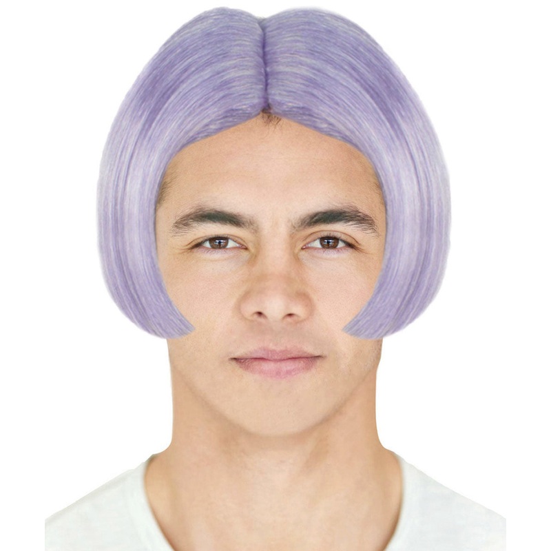 Anime Wig | Purple TV/Movie Wigs | Premium Breathable Capless Cap