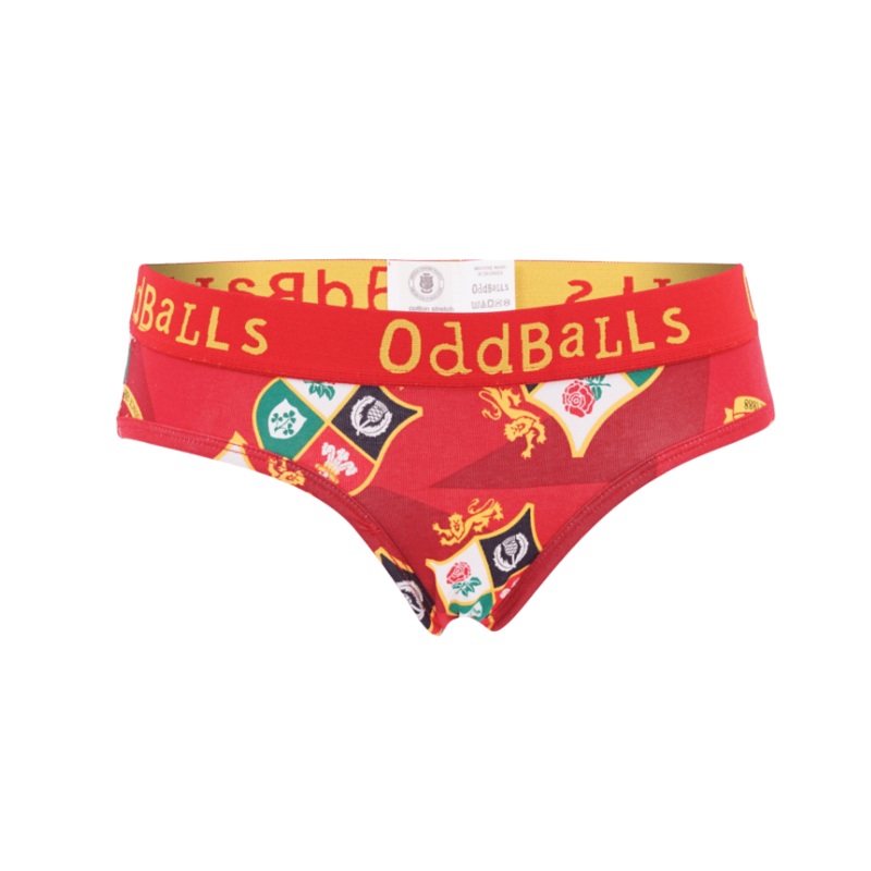 British & Irish Lions - Red - Ladies Briefs