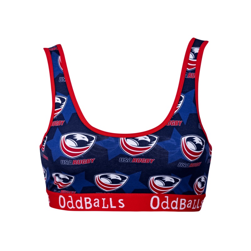 USA Rugby - Ladies Bralette|XS|Small|Medium|Large|XL|2XL|3XL