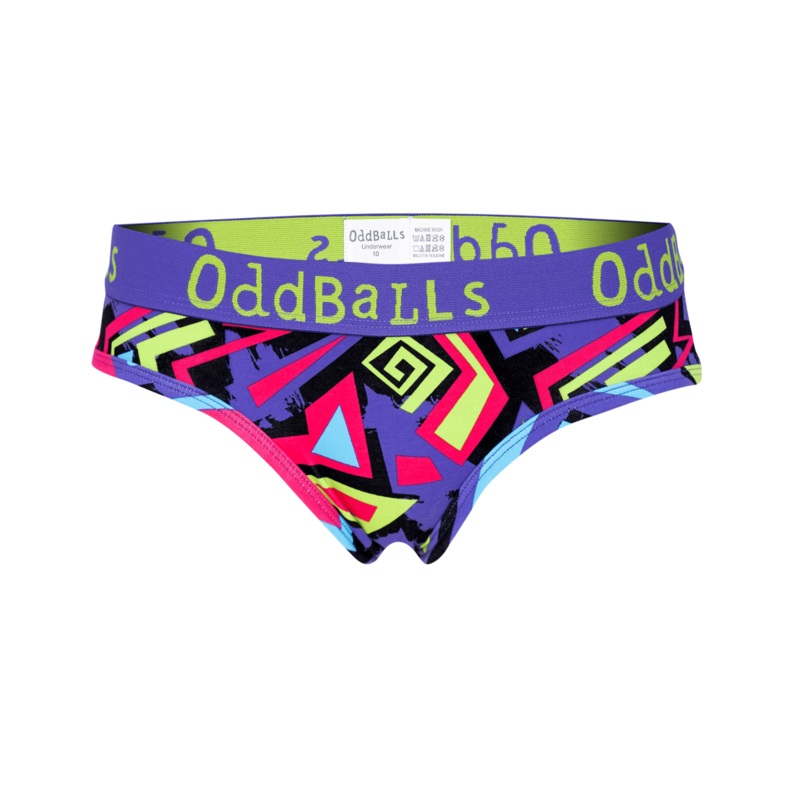 Graffiti - Ladies Briefs|Size 6|Size 8|Size 10|Size 12|Size 14|Size 16|Size 18|Size 20