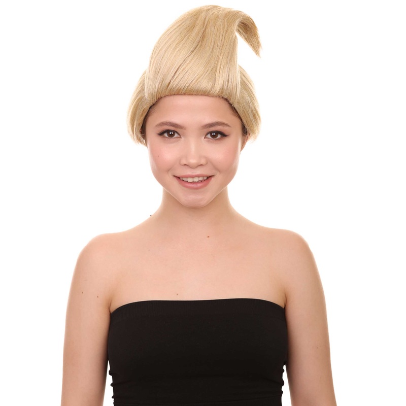 Womens Superhero Captain Wig | Blonde TV/Movie Wigs | Premium Breathable Capless Cap