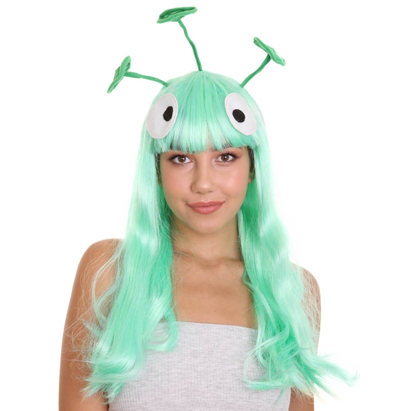 Womens Wig with 3 Antennaes , Multiple Color Option  TV/Movie Wigs , Premium Breathable Capless Cap