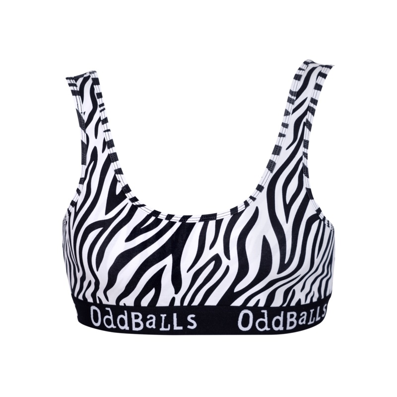 Zebra Crossing - Ladies Bralette