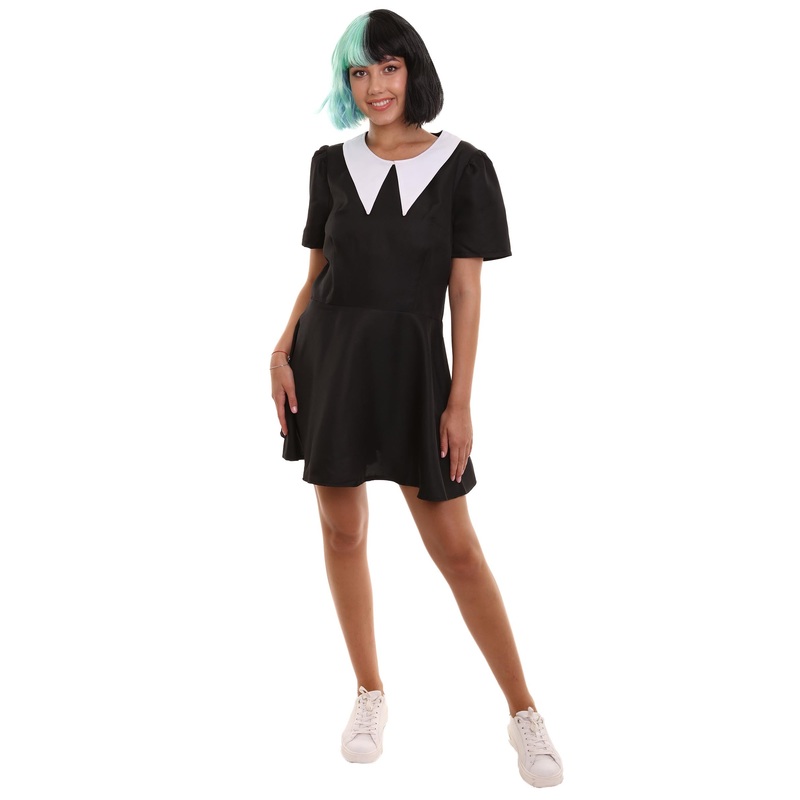 Women's Gothic Darling Dress Celebrity Costume | Black Fancy Costume