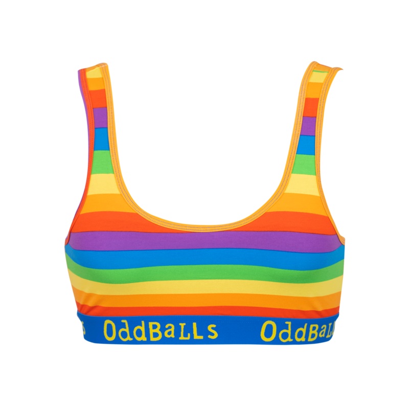 Rainbow - Ladies Bralette|XS|Small|Medium|Large|XL|2XL|3XL