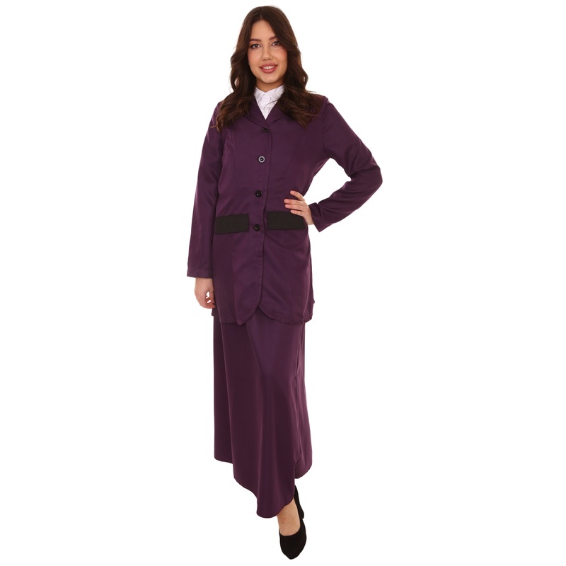 Women's Missy Mistress TV/Movie Costume | Brown Fancy Costume
