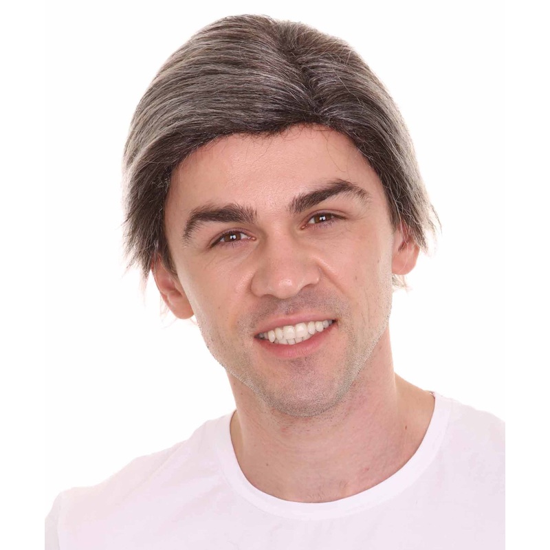 Comedian Wig | Mixed Color Celebrity Wigs | Premium Breathable Capless Cap