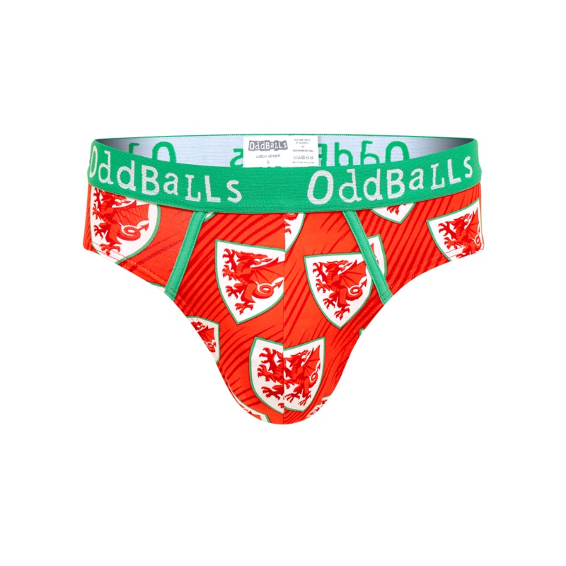 FA Wales - Home - Mens Briefs|XXS|XS|Small|Medium|Large|XL|2XL|3XL