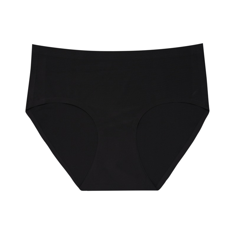 Classic Black - Seamless Full Briefs
