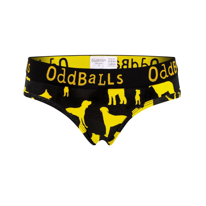 Dogs Trust - Ladies Briefs|Size 6|Size 8|Size 10|Size 12|Size 14|Size 16|Size 18|Size 20