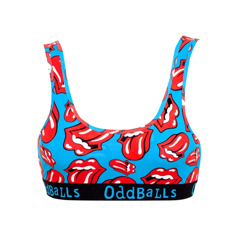 The Rolling Stones - Red - Ladies Bralette