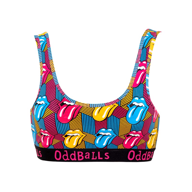 The Rolling Stones - Retro - Ladies Bralette