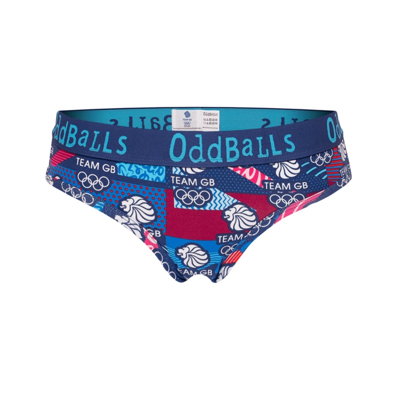 Team GB - Navy - Ladies Briefs