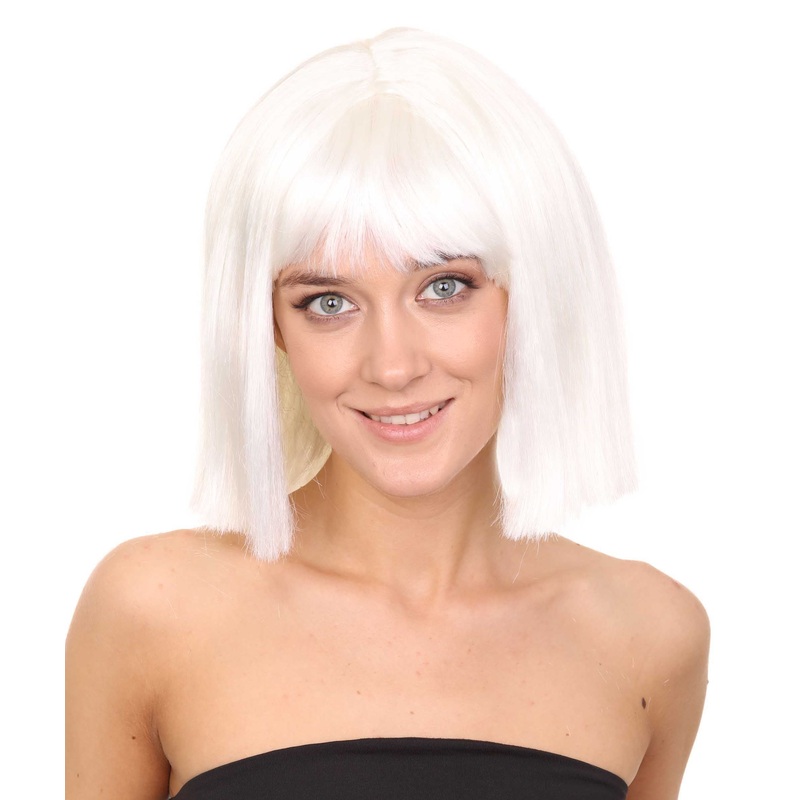 Womens White Wig Song Contest 2018 | Celebrity Wigs | Premium Breathable Capless Cap