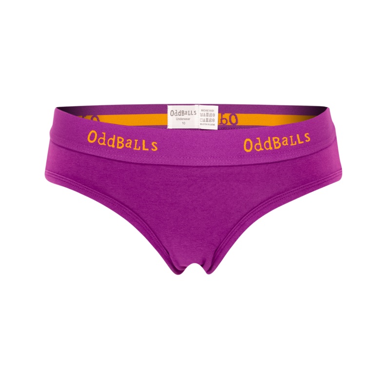 Aubergine - Ladies Briefs|Size 6|Size 8|Size 10|Size 12|Size 14|Size 16|Size 18|Size 20