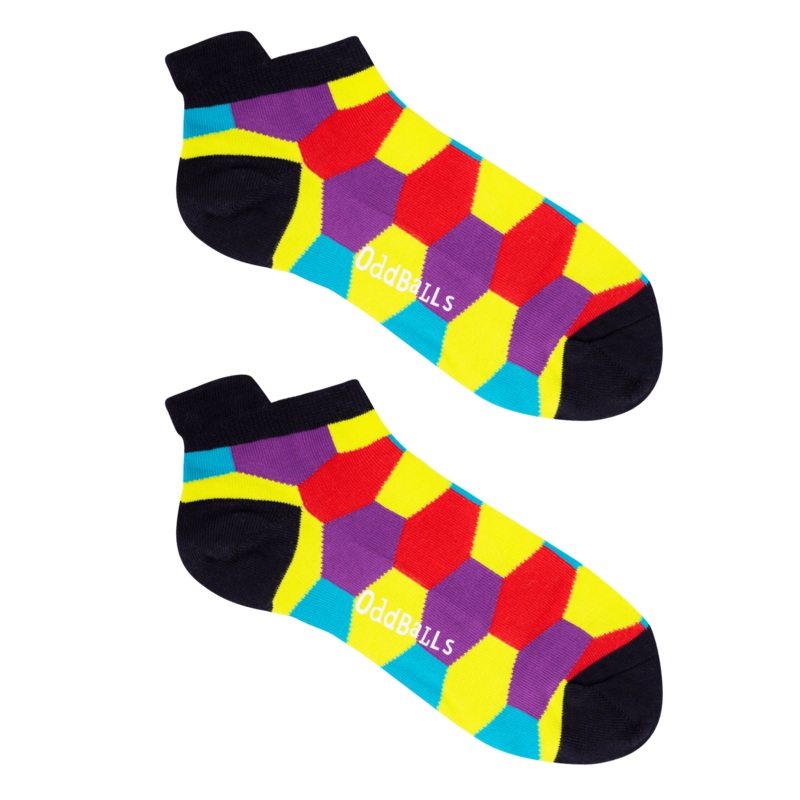 Black Hex - Ankle Trainer Socks