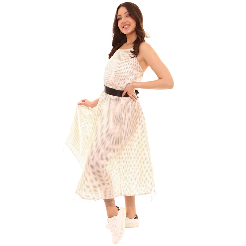Women's 50s Polka Dot Dress Vintage Costume | Multi Fancy Costume
