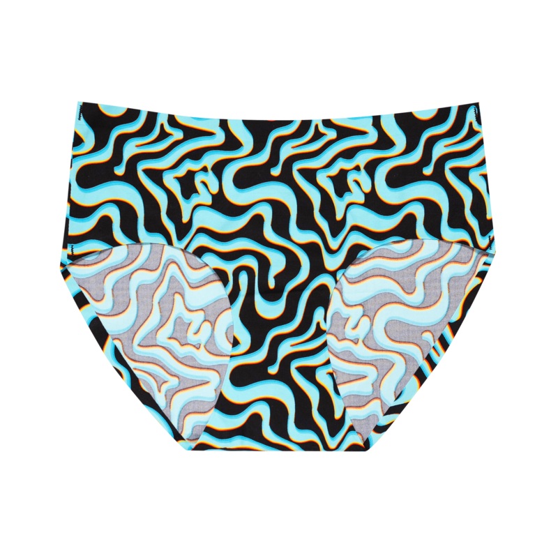 Neon Lava - Seamless Full Briefs