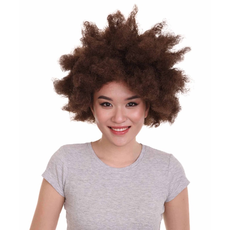 Womens Soldier Movie Afro | Fancy Wig | Premium Breathable Capless Cap