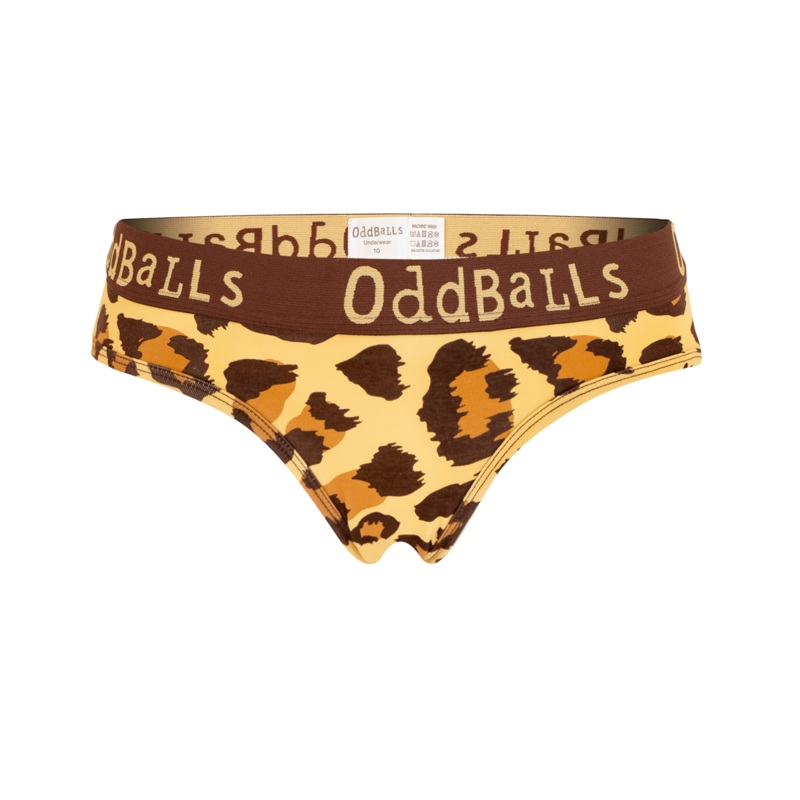 Leopard - Ladies Briefs|Size 6|Size 8|Size 10|Size 12|Size 14|Size 16|Size 18|Size 20