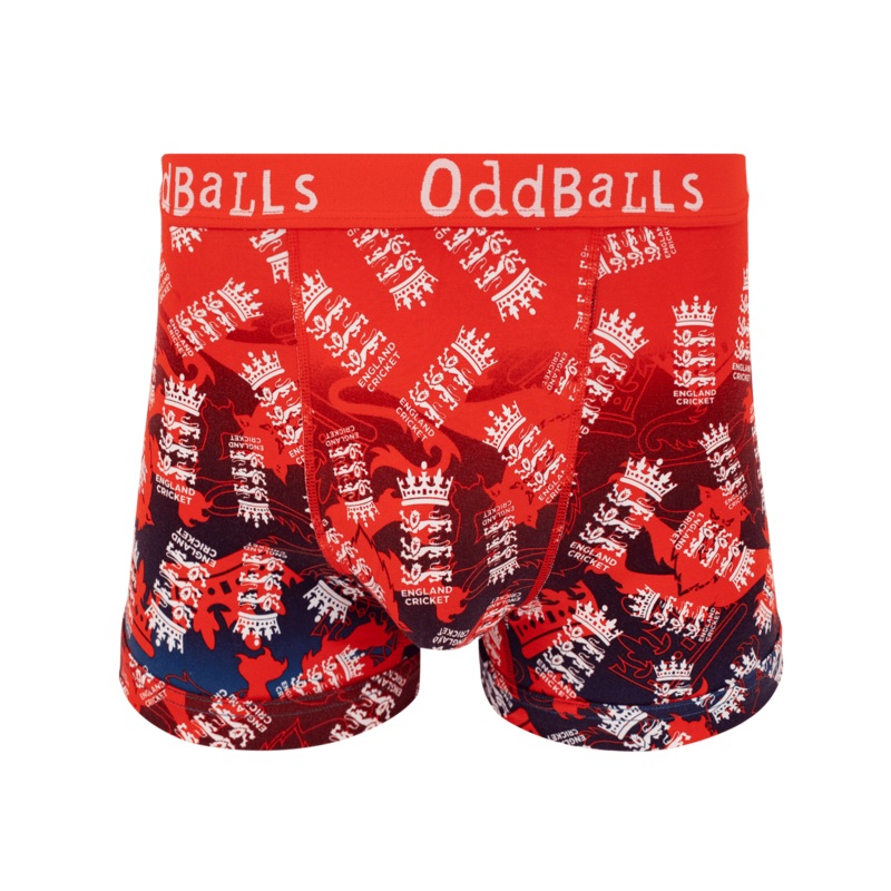England Cricket IT20 Inspired - Mens Cotton Boxer Shorts