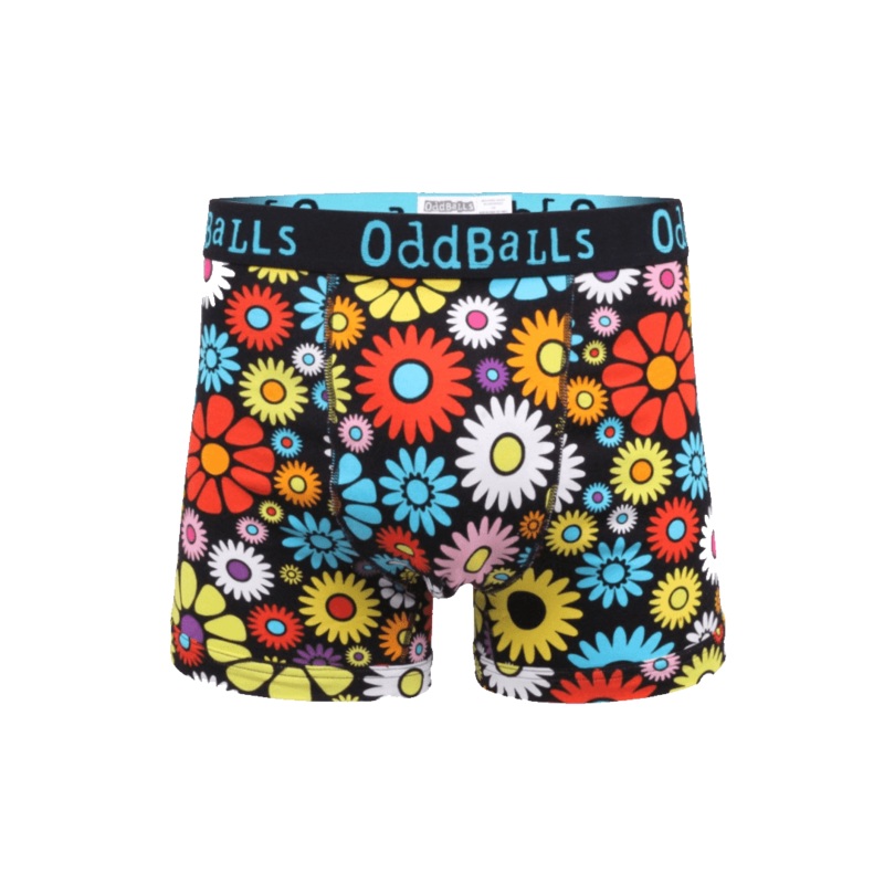 Austin Flowers - Mens Cotton Boxer Shorts