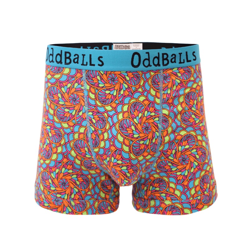 Peacock - Mens Cotton Boxer Shorts