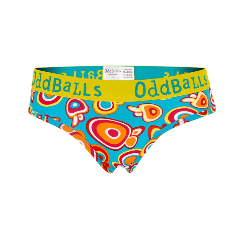Psychedelic - Ladies Briefs|Size 6|Size 8|Size 10|Size 12|Size 14|Size 16|Size 18|Size 20