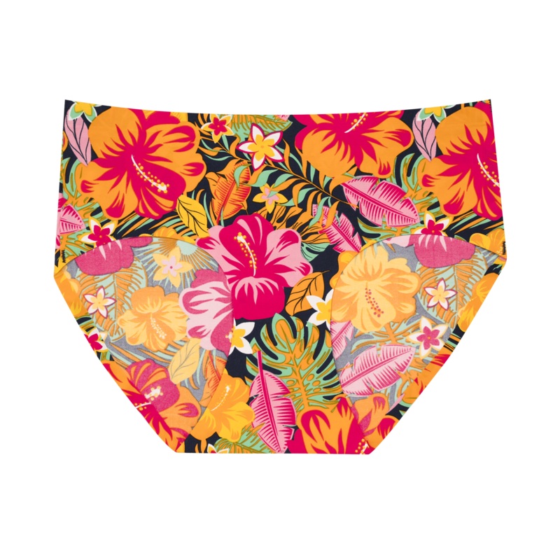 Hibiscus - Seamless Full Briefs