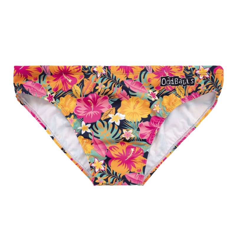 Hibiscus - Swimming Briefs|XXS|XS|Small|Medium|Large|XL|2XL|3XL