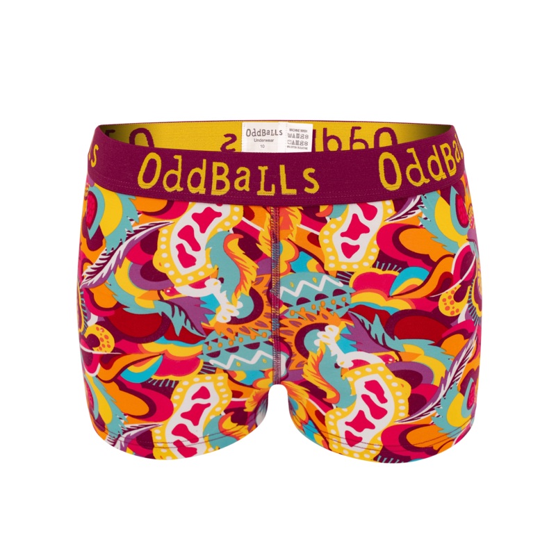 Festival - Ladies Boxers|Size 6|Size 8|Size 10|Size 12|Size 14|Size 16|Size 18|Size 20