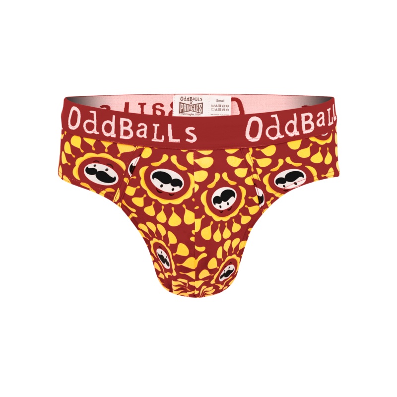 Pringles BBQ - Mens Briefs|XXS|XS|Small|Medium|Large|XL|2XL|3XL