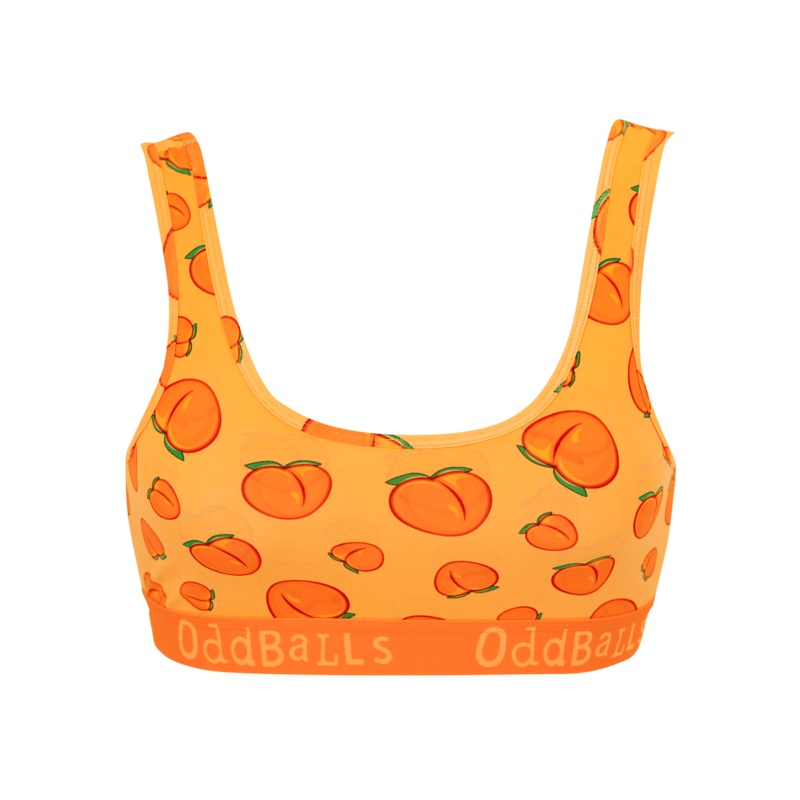 Peach - emoji - Ladies Bralette