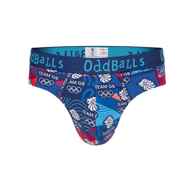 Team GB - Navy - Mens Briefs|XXS|XS|Small|Medium|Large|XL|2XL|3XL