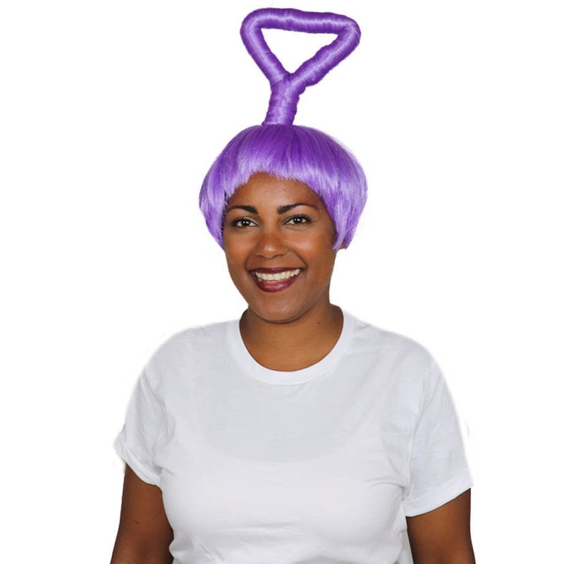 Animation Creature Wig | Purple Sexy Fancy Party Halloween Wig | Premium Breathable Capless Cap