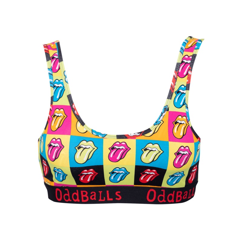 The Rolling Stones - Multi - Ladies Bralette