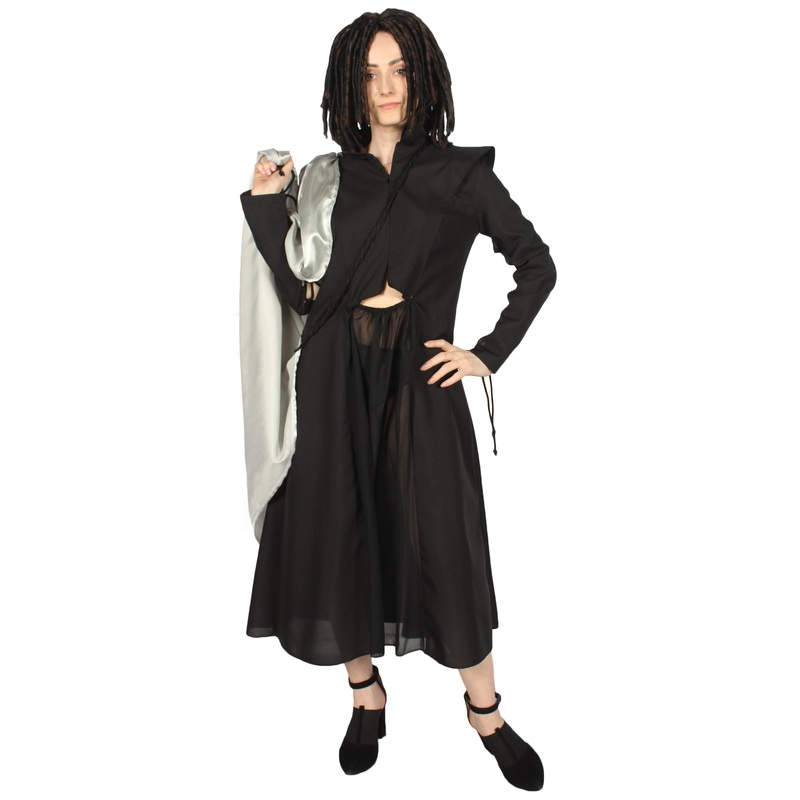 Women's Dragon Queen Costume | Black Fancy Costume